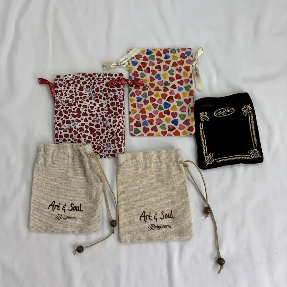 Brighton Jewelry Small Bags Lot Of 5 Small Bags, organization, protective, home